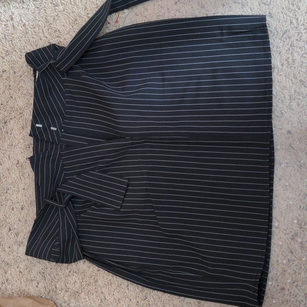 Haute monde strpe skirt